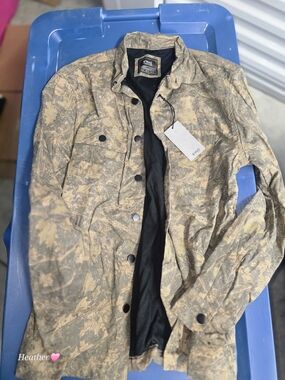 Nomad Men's Camouflage Field Jacket in Tan and Olive